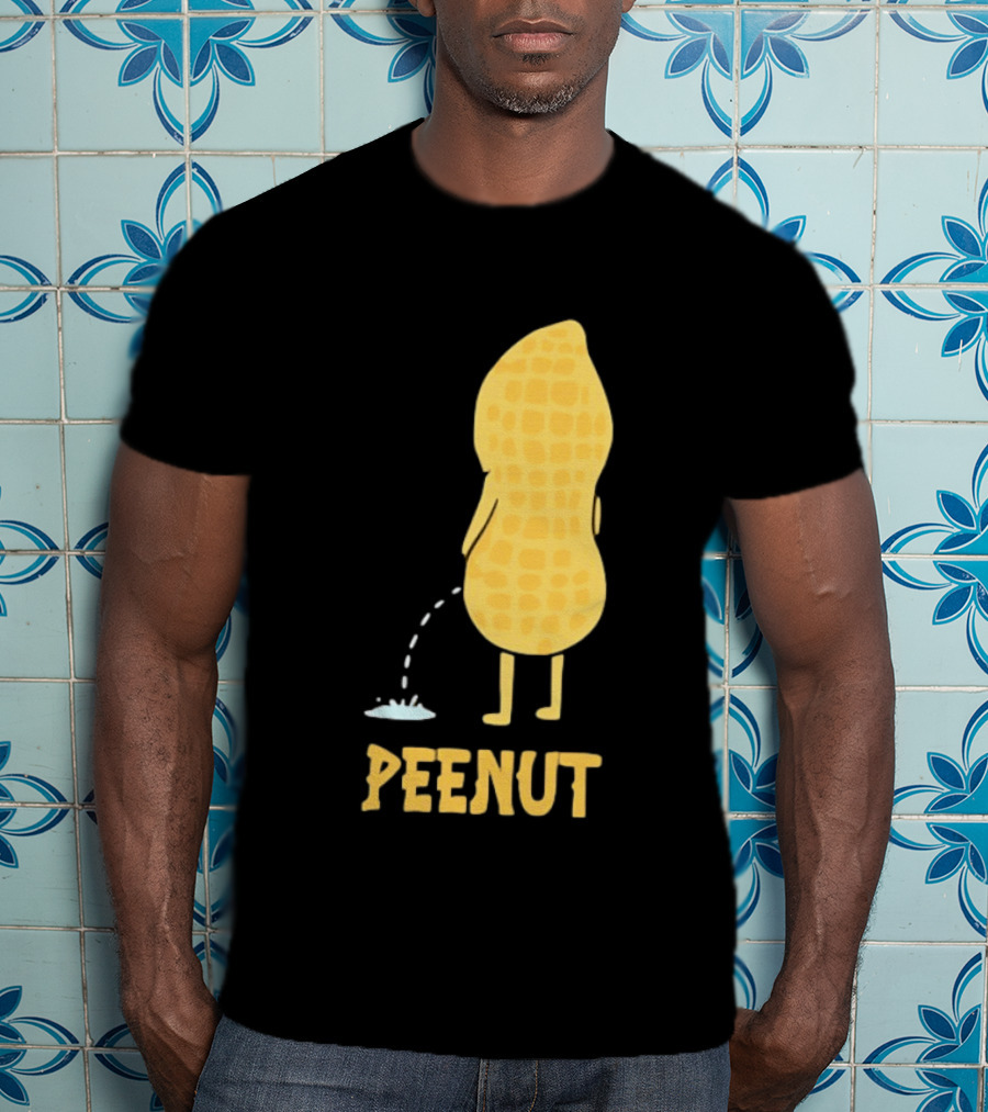 Peenut Funny Peanut Character With Humorous Twist T-Shirt