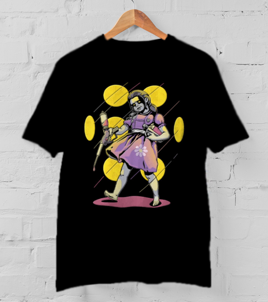 Rapture Adam Little Sister Bioshock Art Deco T-Shirt