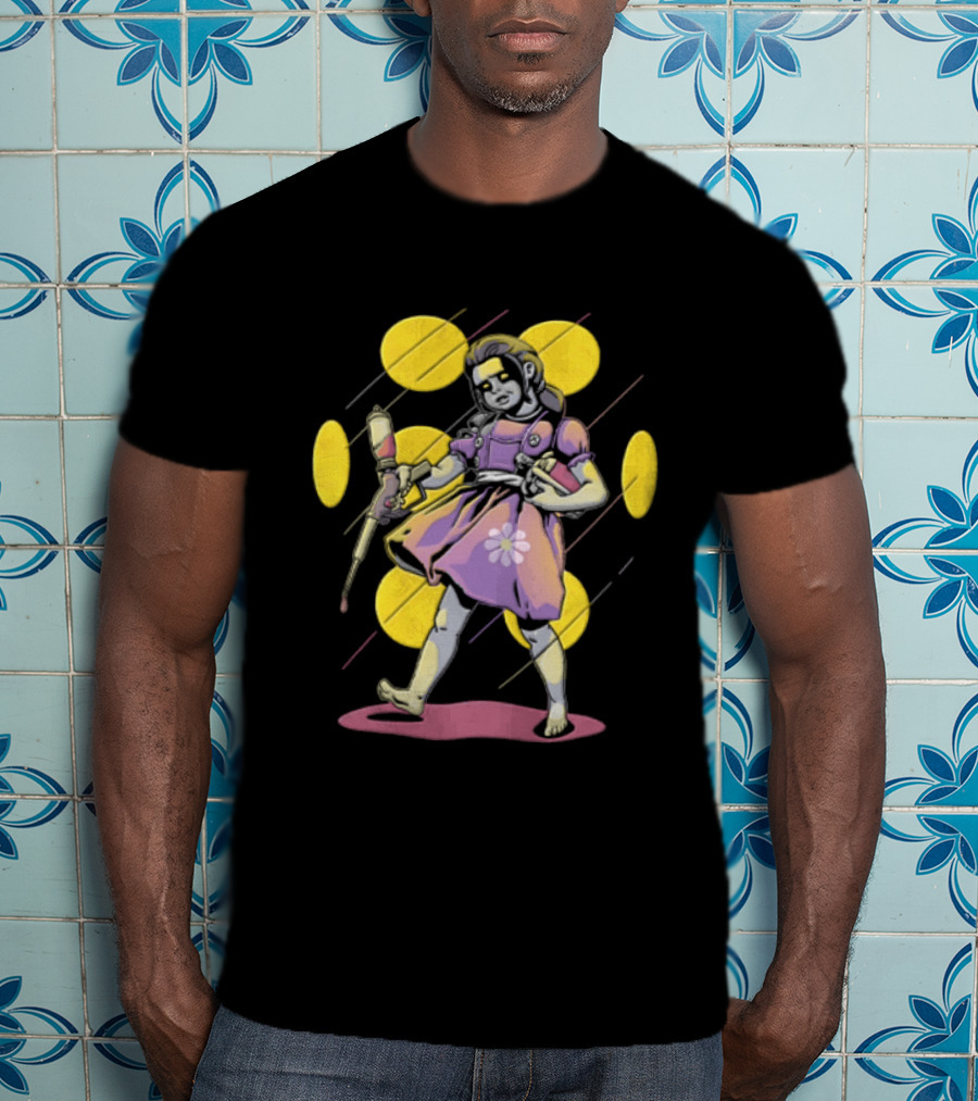 Rapture Adam Little Sister Bioshock Art Deco T-Shirt