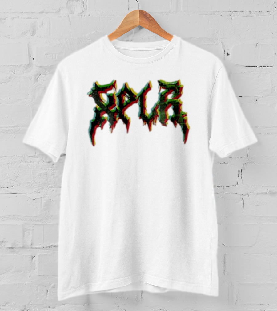 SPUR Glitchy Spiky Metal Font T-Shirt