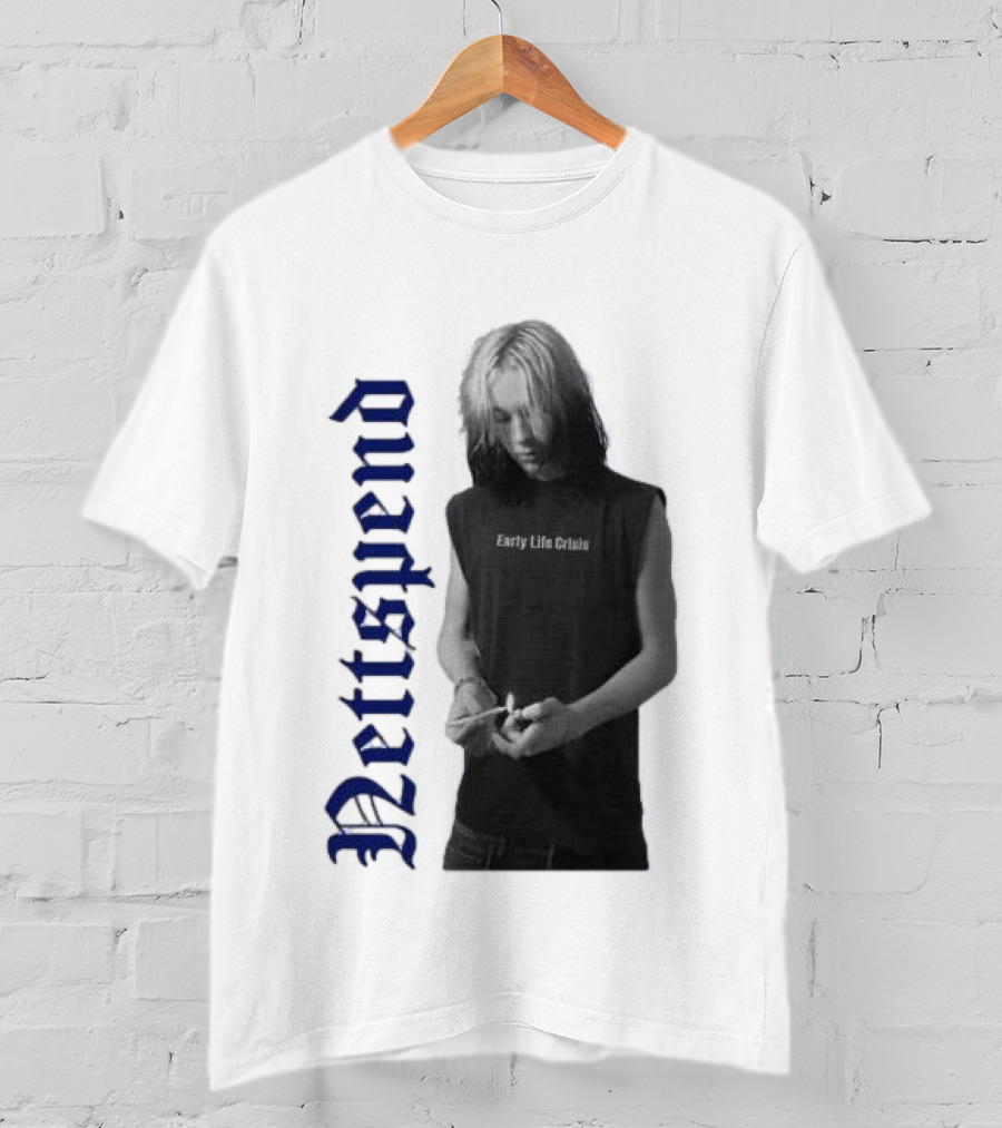 Nettspend Early Life Crisis Old English T-Shirt