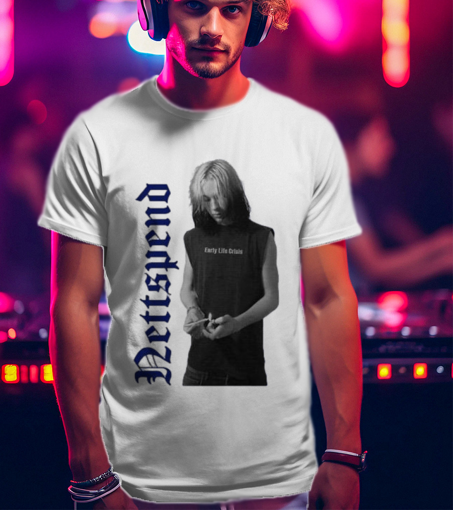 Nettspend Early Life Crisis Old English T-Shirt