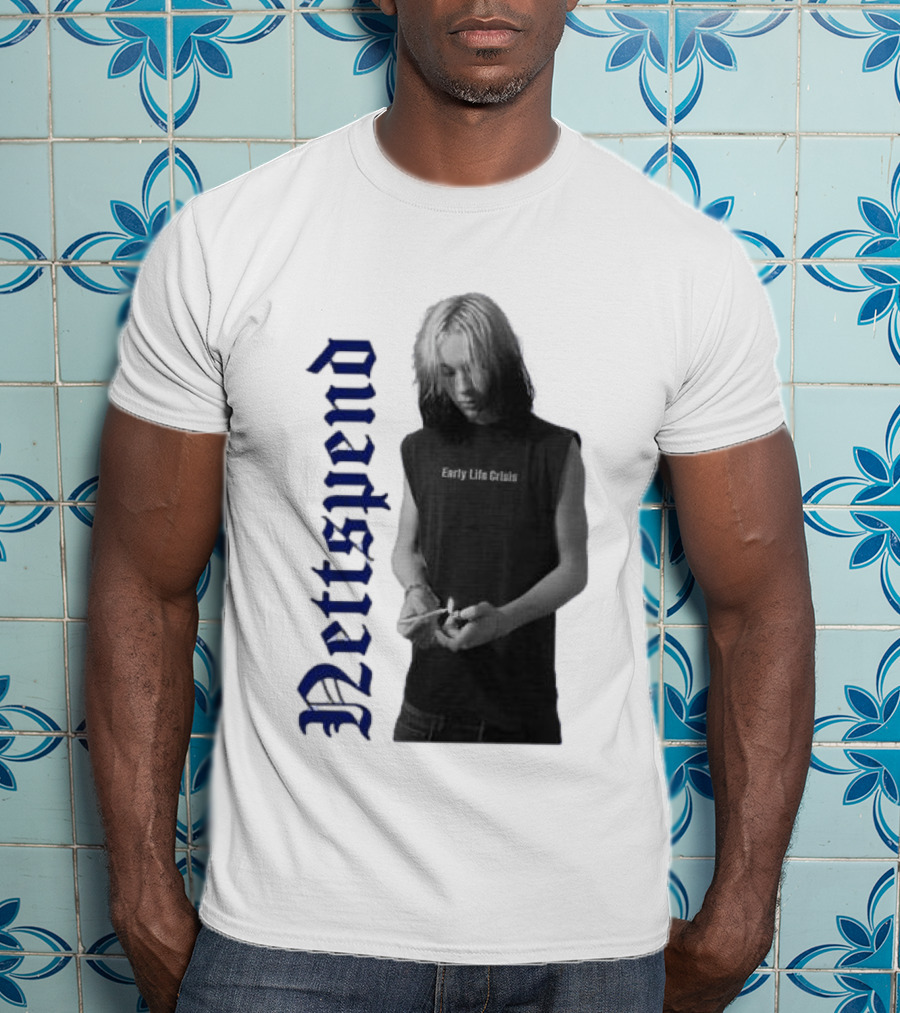 Nettspend Early Life Crisis Old English T-Shirt