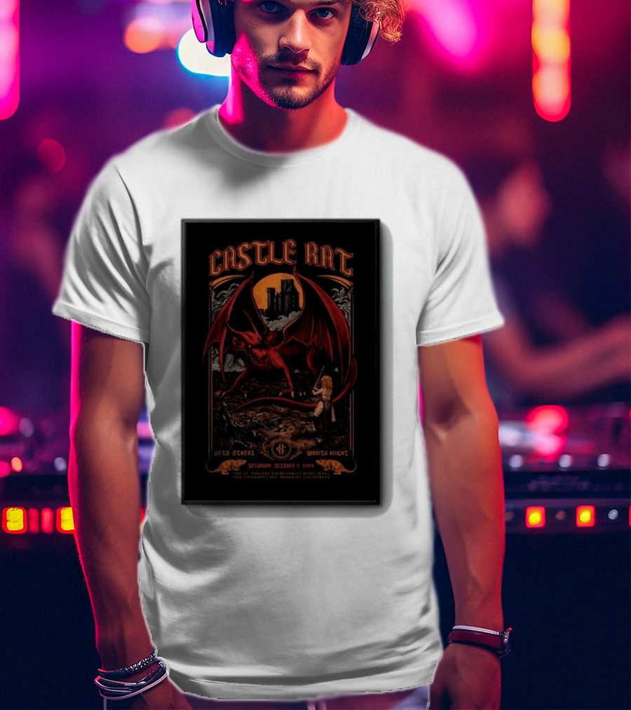 Castle Rat Unto Others Warth Knight Berkeley October 3 2026 T-Shirt