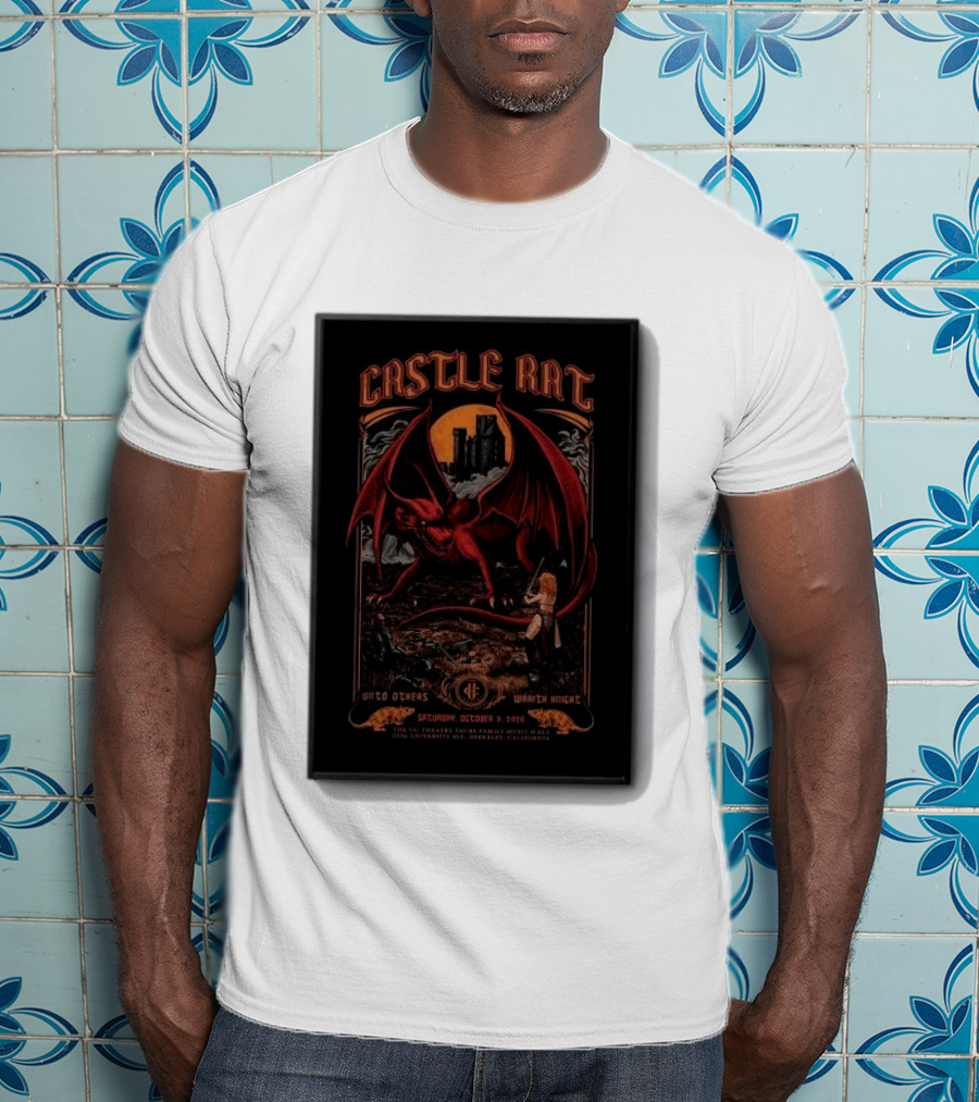 Castle Rat Unto Others Warth Knight Berkeley October 3 2026 T-Shirt