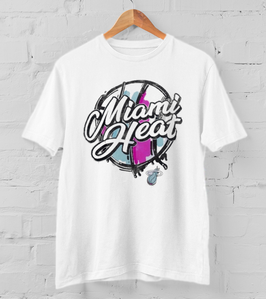 Miami Heat Basketball 2026 Vice Nights T-Shirt