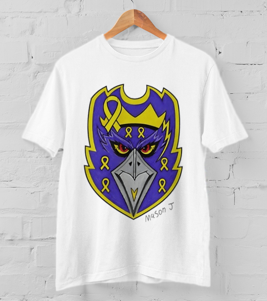 Revans Royale Pride Ribbon Emblem Mason J T-Shirt