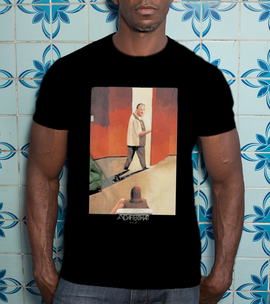 After That Therapy Scene Black Edge T-Shirt