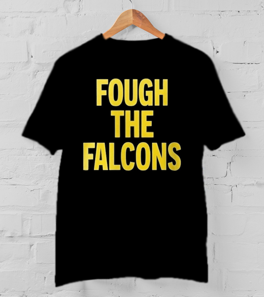 Atlanta Falcons Fough The Falcons Bold Yellow T-Shirt