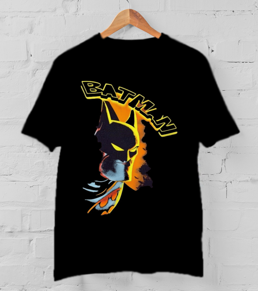 Batman DC Comics Superhero Dark Knight Iconic Mask T-Shirt