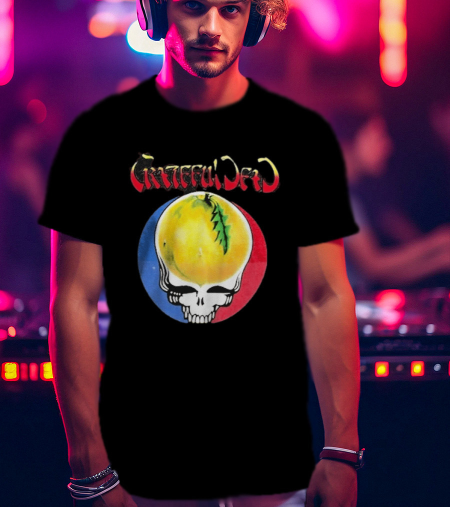 Grateful Dead Steal Your Face Pomelo Skull T-Shirt
