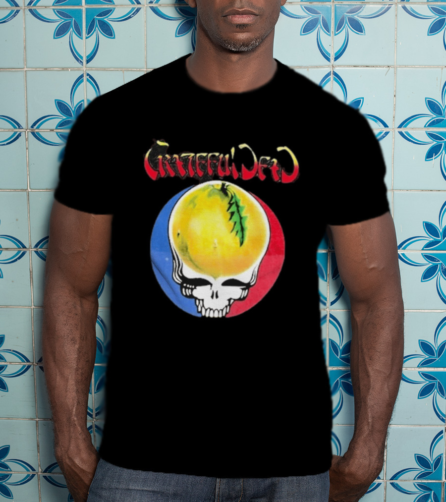 Grateful Dead Steal Your Face Pomelo Skull T-Shirt