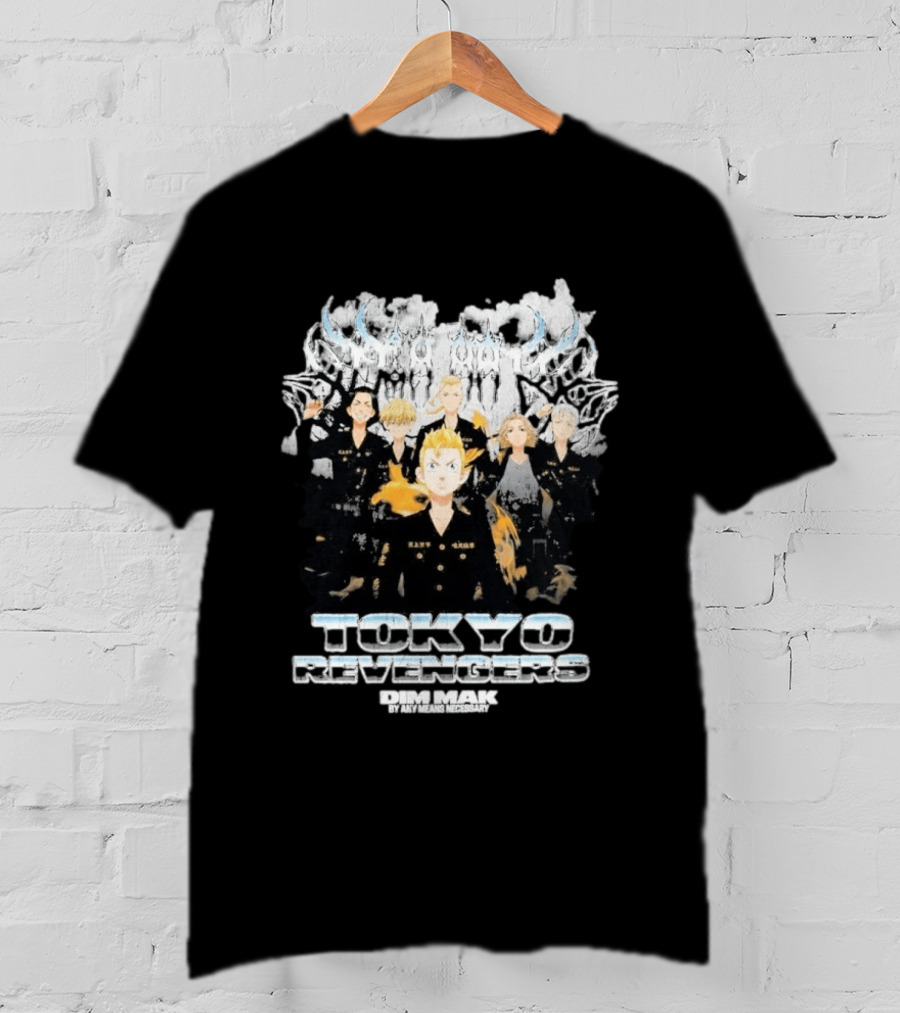 Tokyo Revengers Dim Mak Collection By Steve Aoki Collaboration T-Shirt