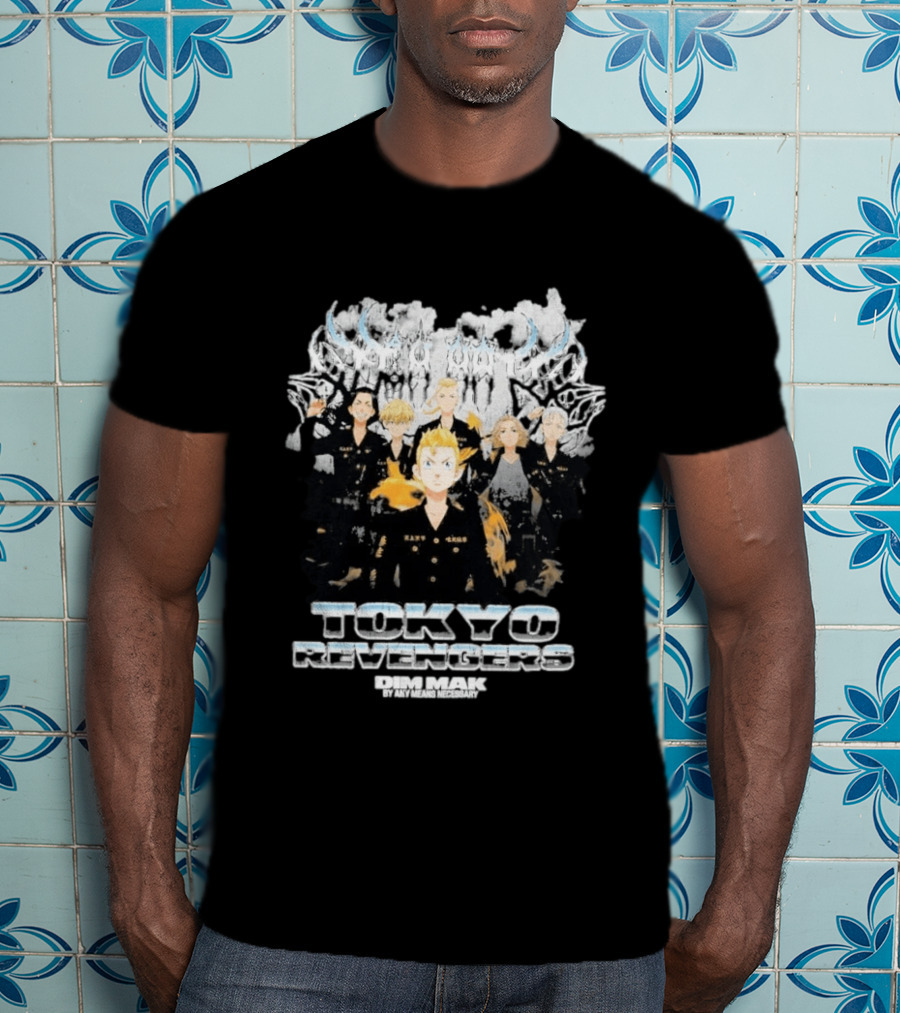 Tokyo Revengers Dim Mak Collection By Steve Aoki Collaboration T-Shirt