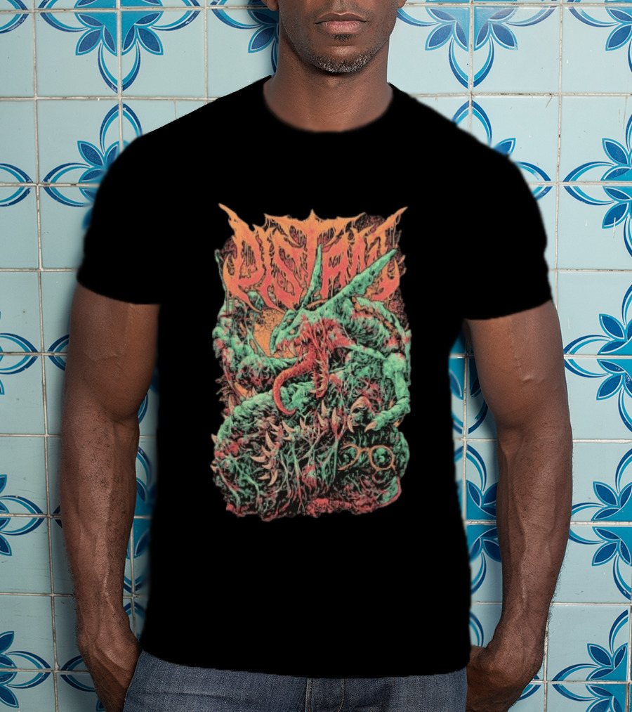 Distant Sky Dragon Lord Fantasy Creature T-Shirt