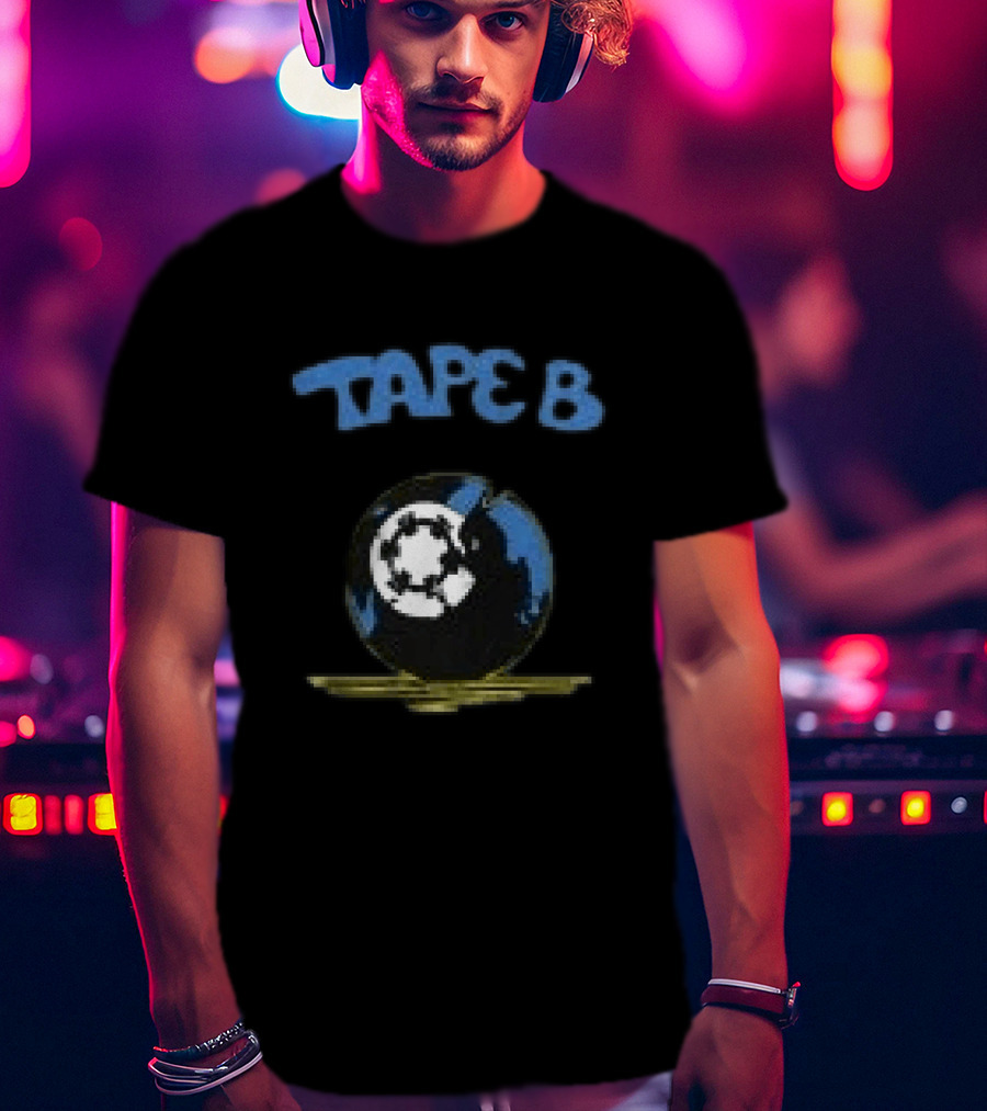 Tape B Turn The Bass Up A Little Music T-Shirt