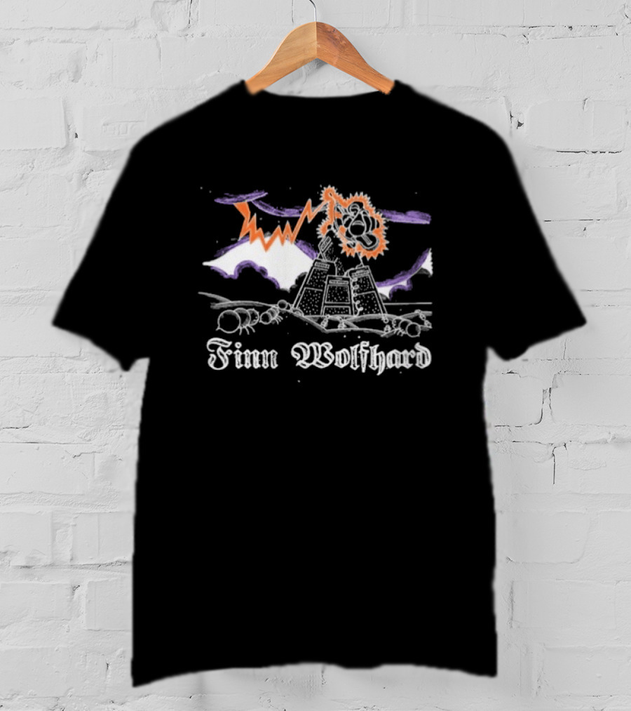 Finn Wolfhard Anthill Lightning Bear T-Shirt