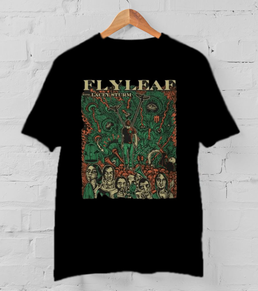 FLYLEAF Album Collage With Lacey Sturm T-Shirt