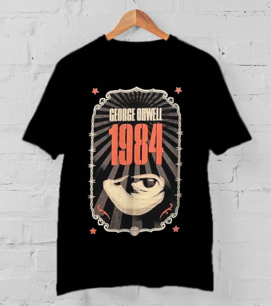 George Orwell 1984 Eye Obeying Authority T-Shirt
