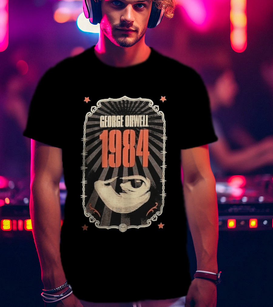 George Orwell 1984 Eye Obeying Authority T-Shirt