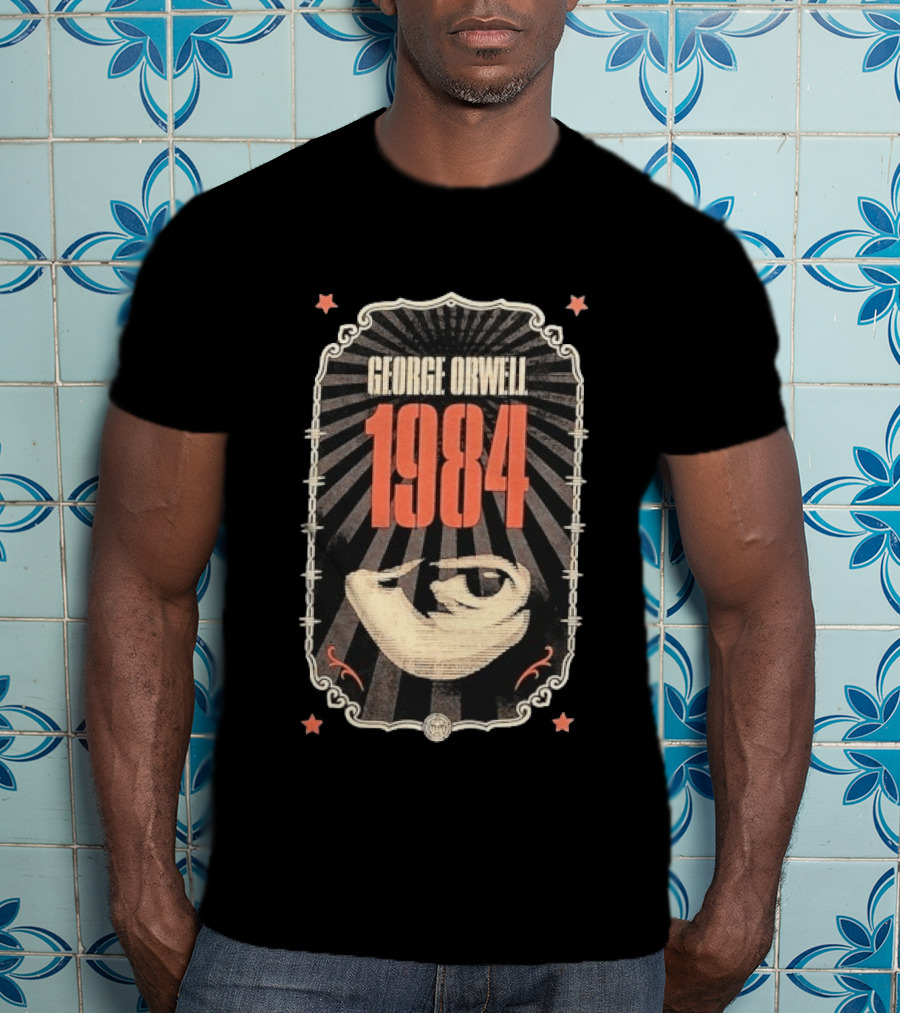 George Orwell 1984 Eye Obeying Authority T-Shirt