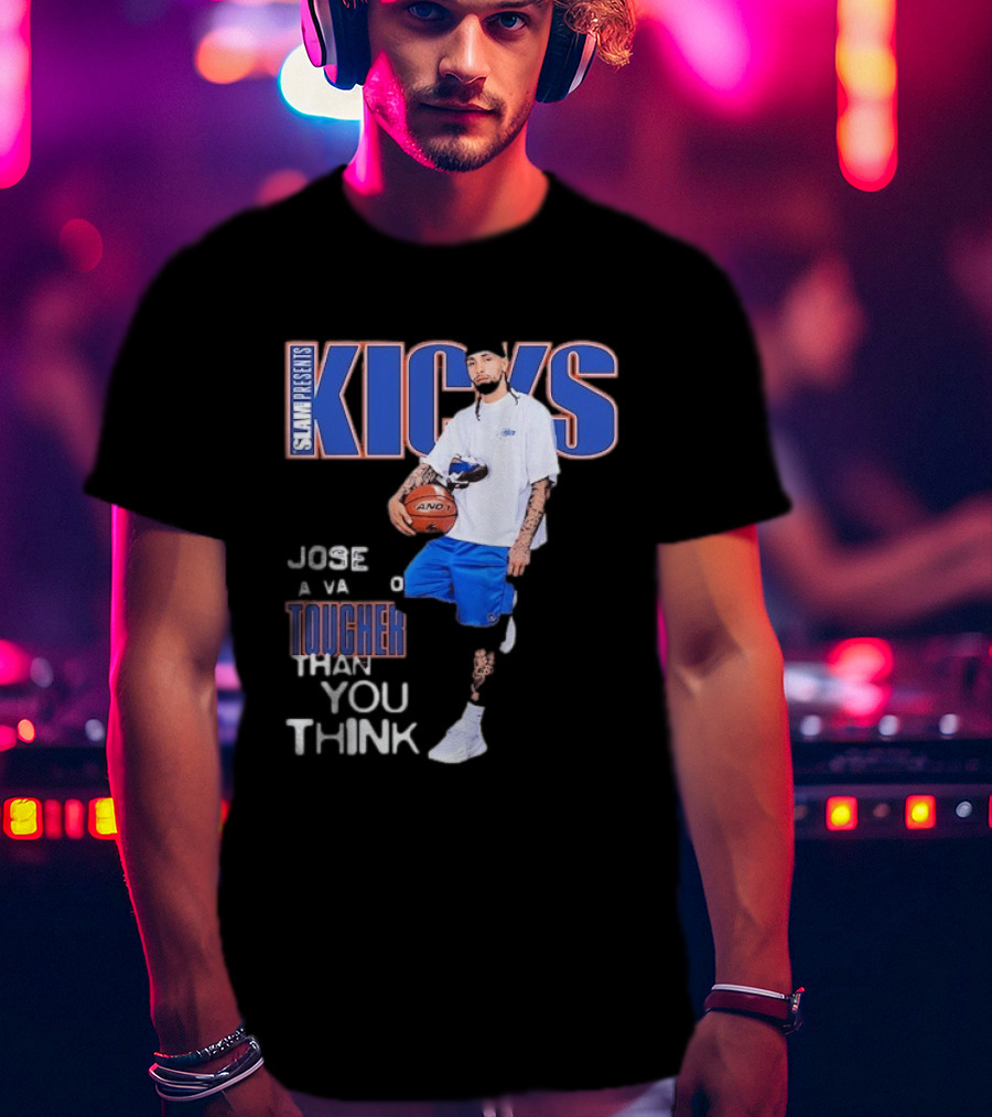 Slam Presents Kicks Jose Alvarado Tougher Than You Think New York Knicks T-Shirt