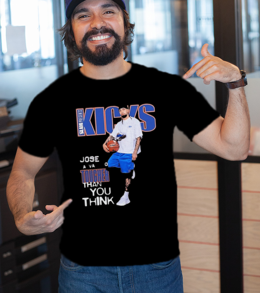 Slam Presents Kicks Jose Alvarado Tougher Than You Think New York Knicks T-Shirt
