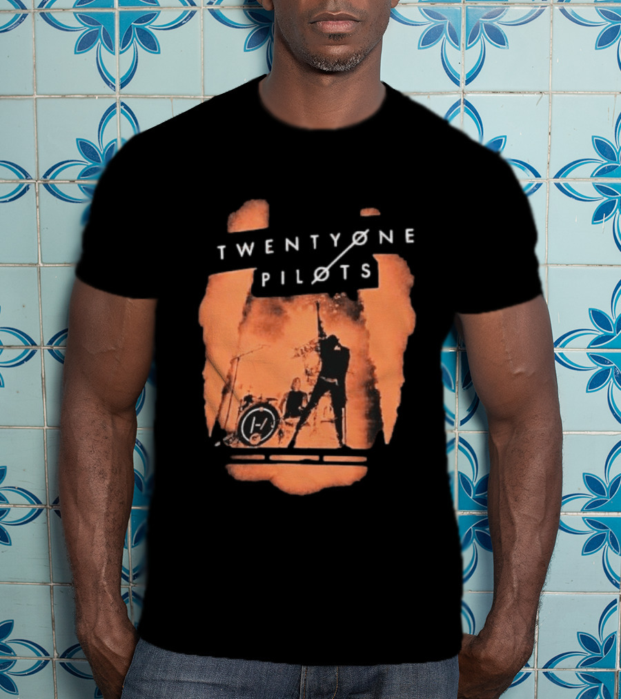 Twenty One Pilots 2017 Emotional Roadshow Tour Josh T-Shirt