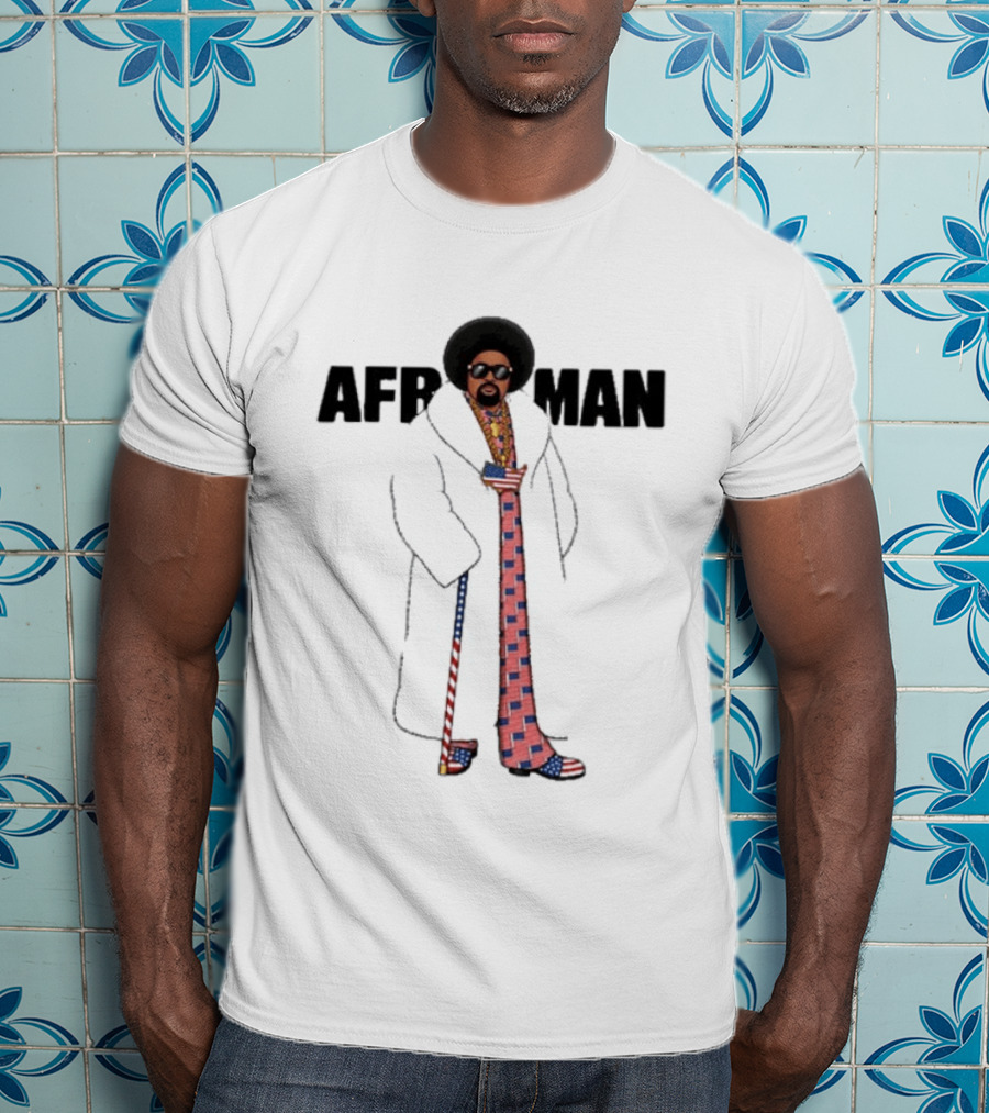 Afroman Freedom Of Speech Wine & Big Coat Tour 2026 Stars And Stripes Suit And Cane Outfit T-Shirt