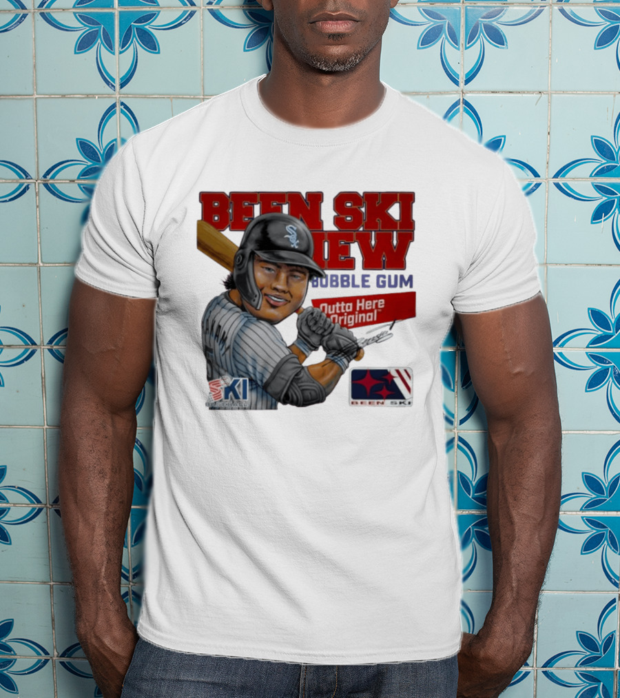 Been Ski View Bubble Gum Outta Here Baseball Original T-Shirt