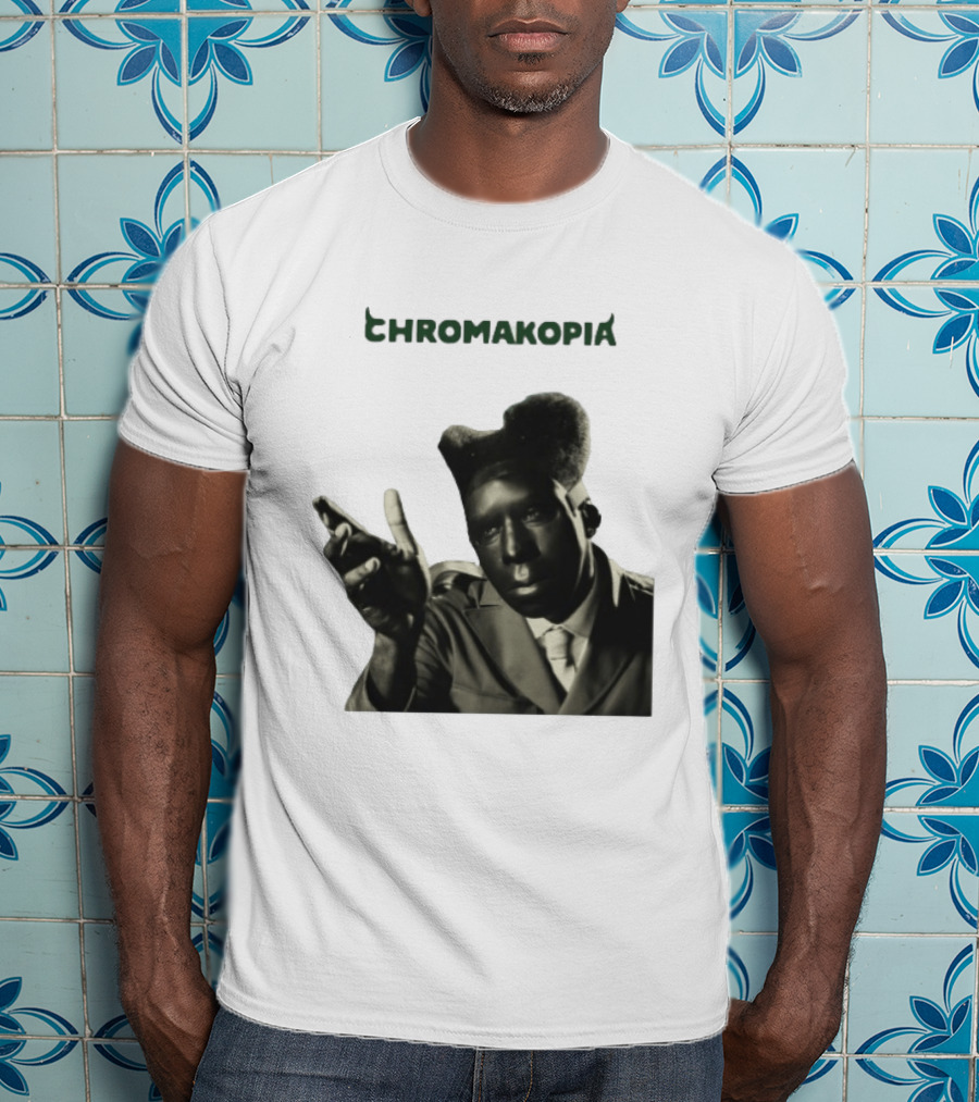 Chromakopia Tyler The Creator Album Concept With Vintage Monochrome T-Shirt