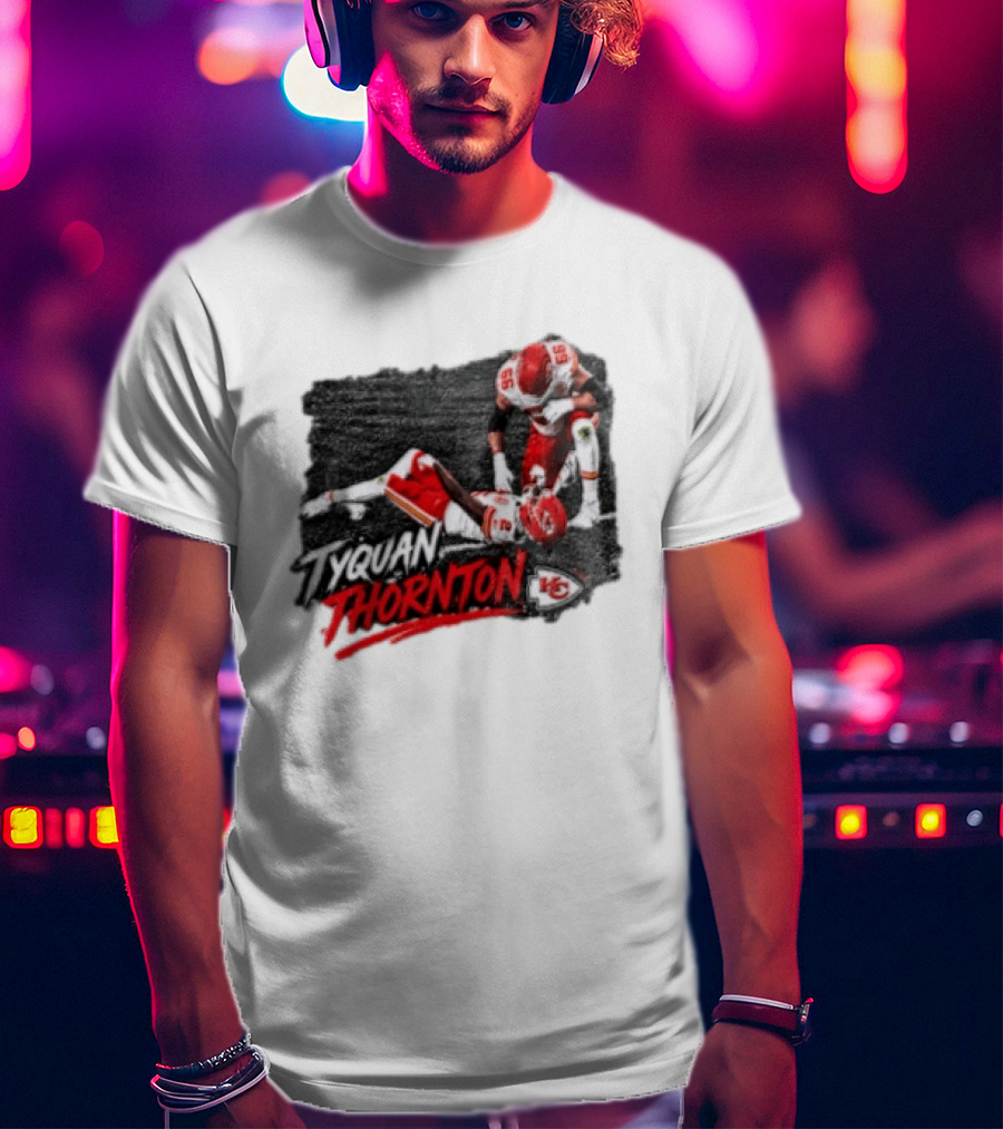 Tyquan Thornton Kansas City Chiefs Ankle Moment T-Shirt