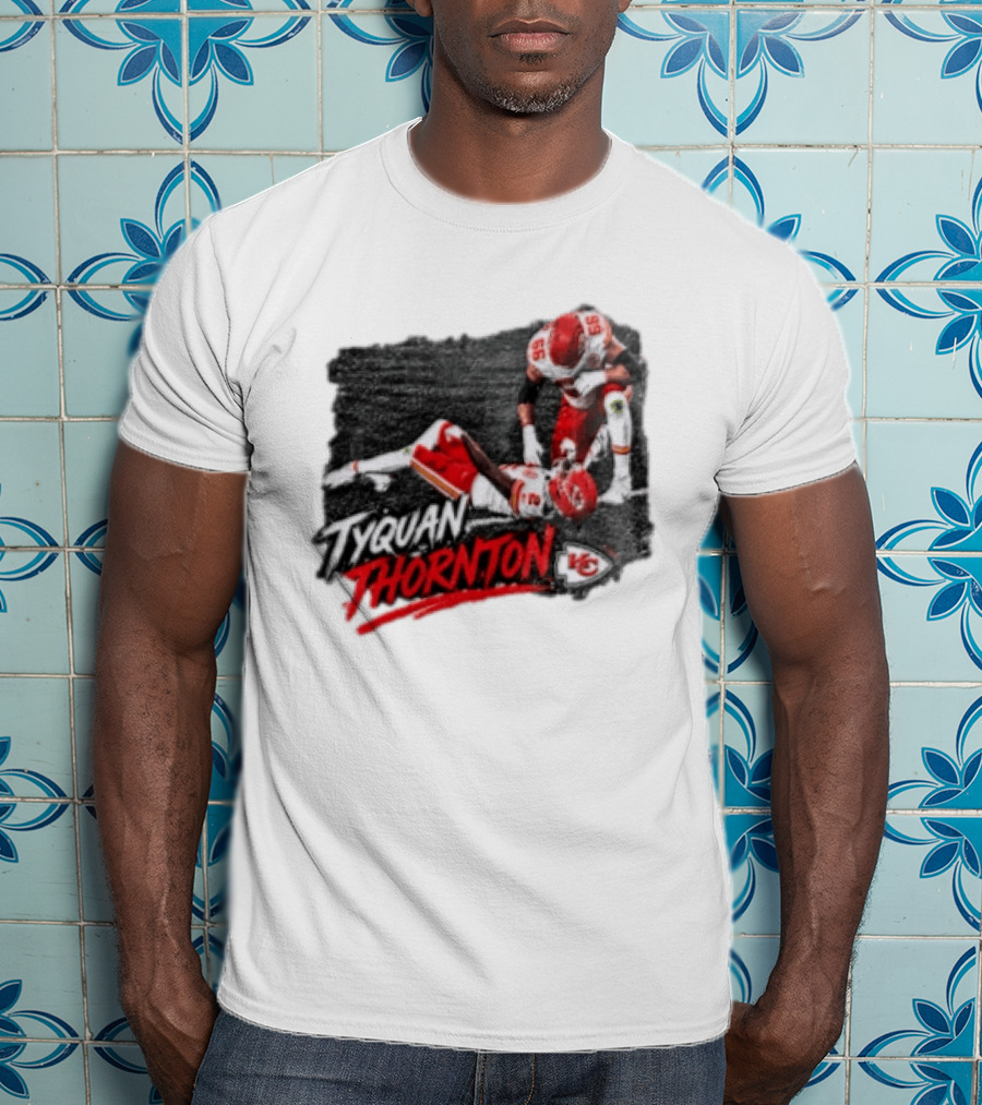 Tyquan Thornton Kansas City Chiefs Ankle Moment T-Shirt