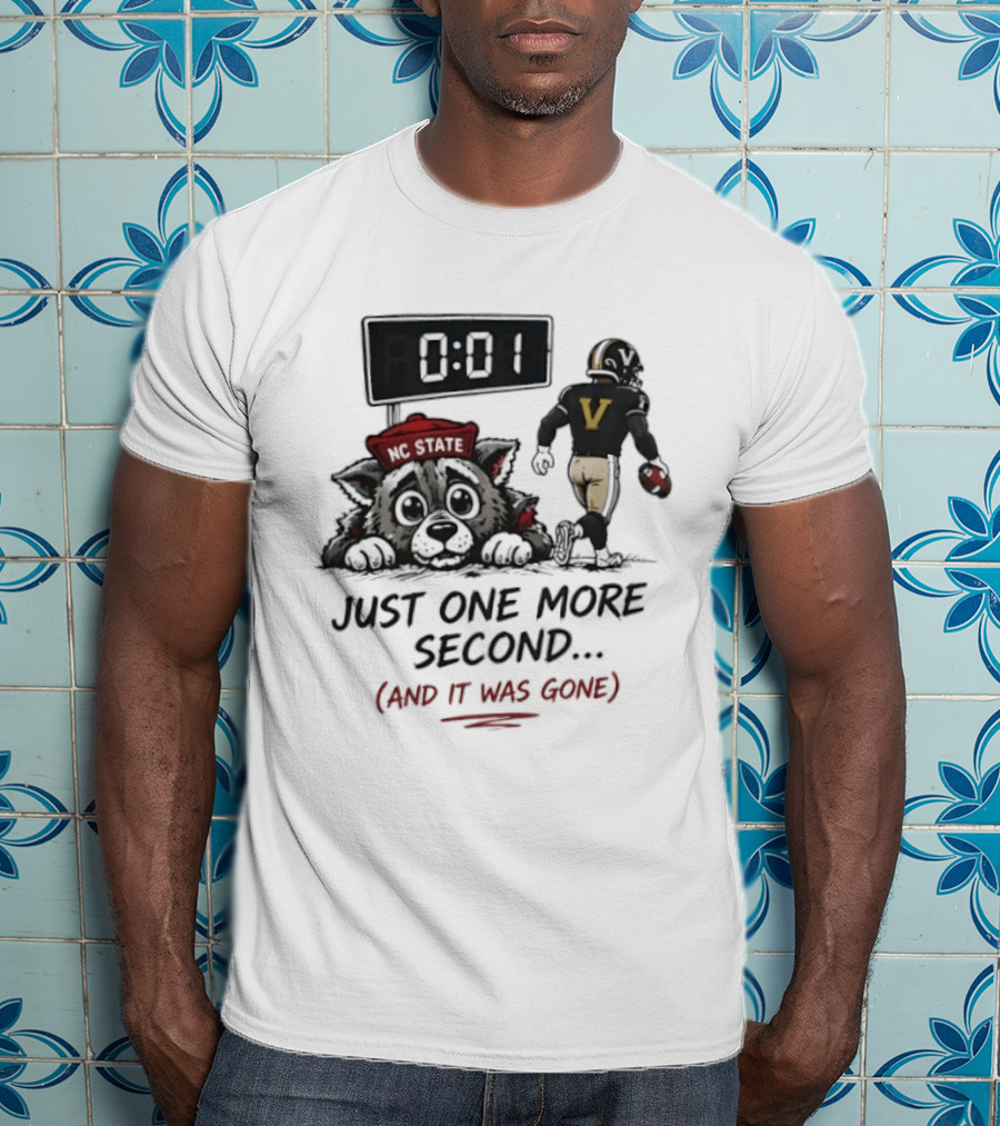 Vanderbilt Commodores Victory Over NC State Wolfpack Last Second Win NCAA 2026 T-Shirt