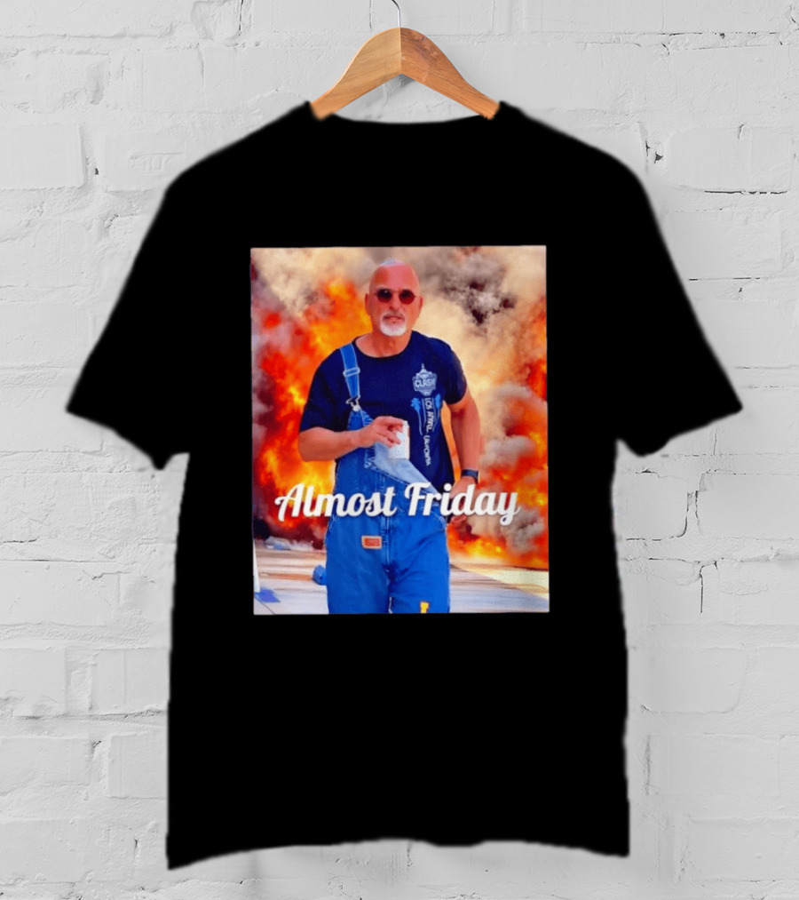 Almost Friday Clash Los Angeles California Explosive T-Shirt