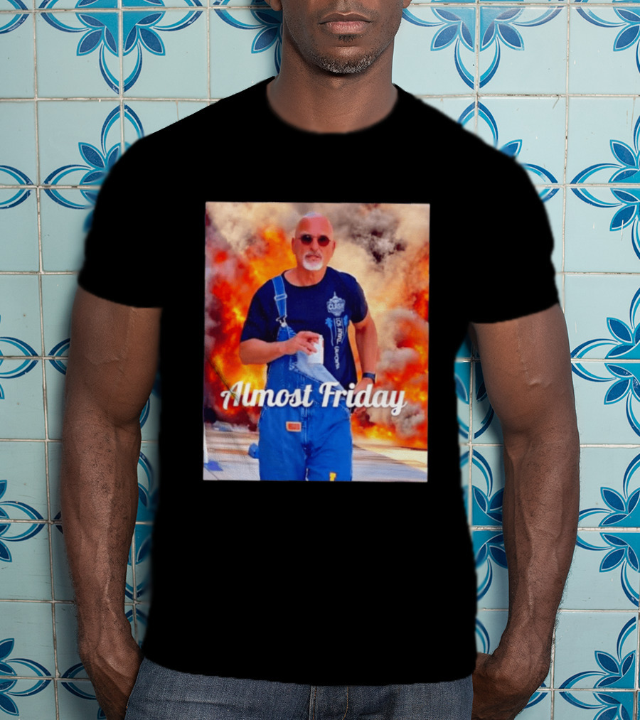 Almost Friday Clash Los Angeles California Explosive T-Shirt
