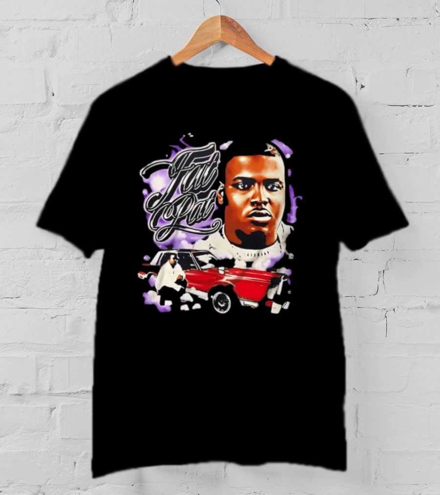 Fat Pat Houston Rapper Texas Screwed Up Click Red Car T-Shirt