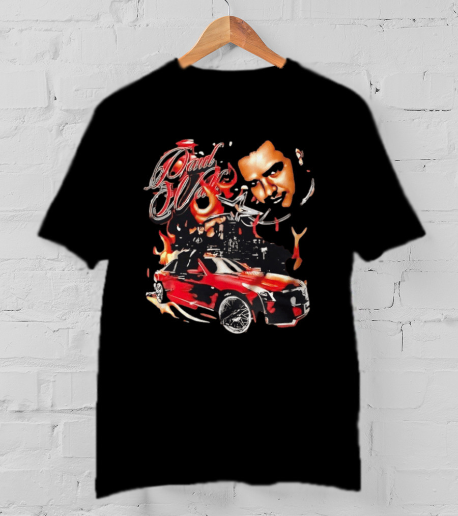 Houston Rap Texas Screwed Up Click DJ Screw 713 Paul Wall Car Flame T-Shirt