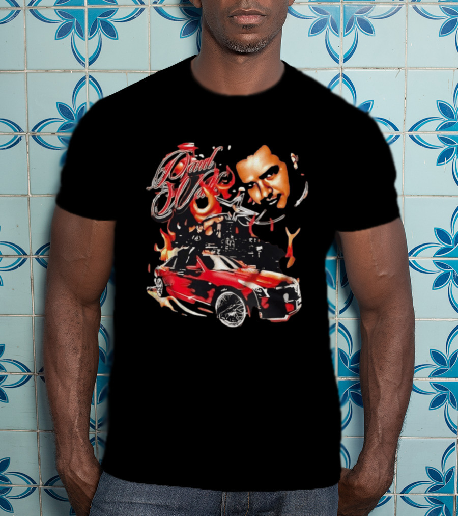Houston Rap Texas Screwed Up Click DJ Screw 713 Paul Wall Car Flame T-Shirt