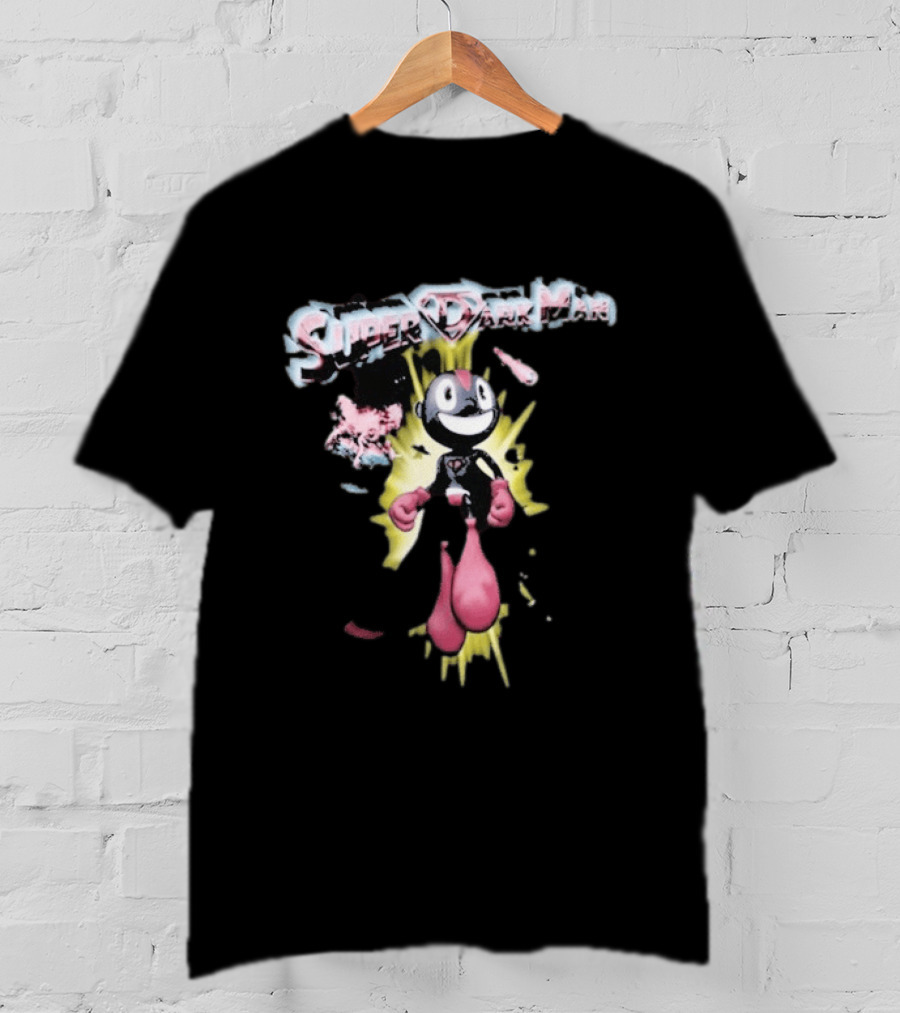 Super Dark Man Lil Darkie Character Art Explosion T-Shirt