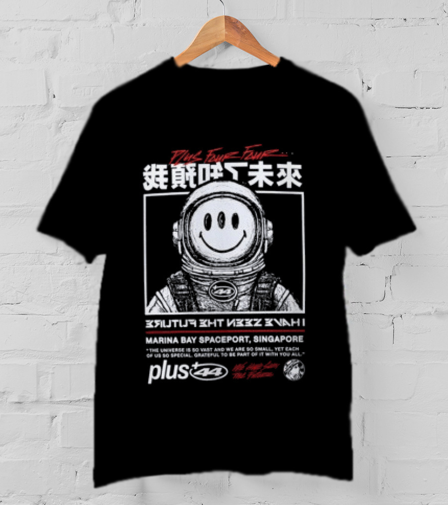 Plus44 Marina Bay Spaceport Singapore Future Astronaut T-Shirt