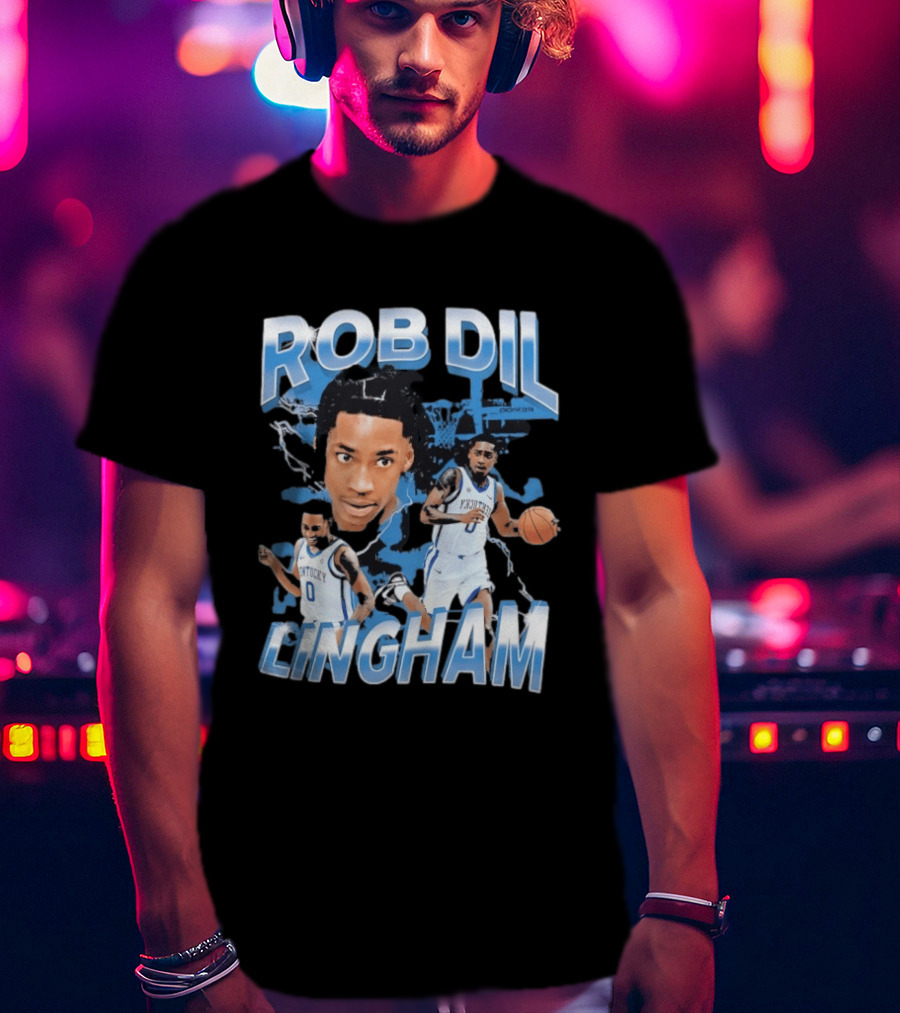 Rob Dillingham Kentucky Wildcats Basketball Player Bootleg T-Shirt