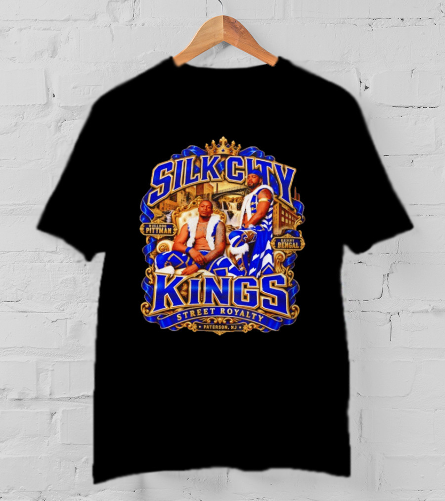 Silk City Kings Street Royalty Kenny Bengal Bulldog Pittman Paterson NJ T-Shirt
