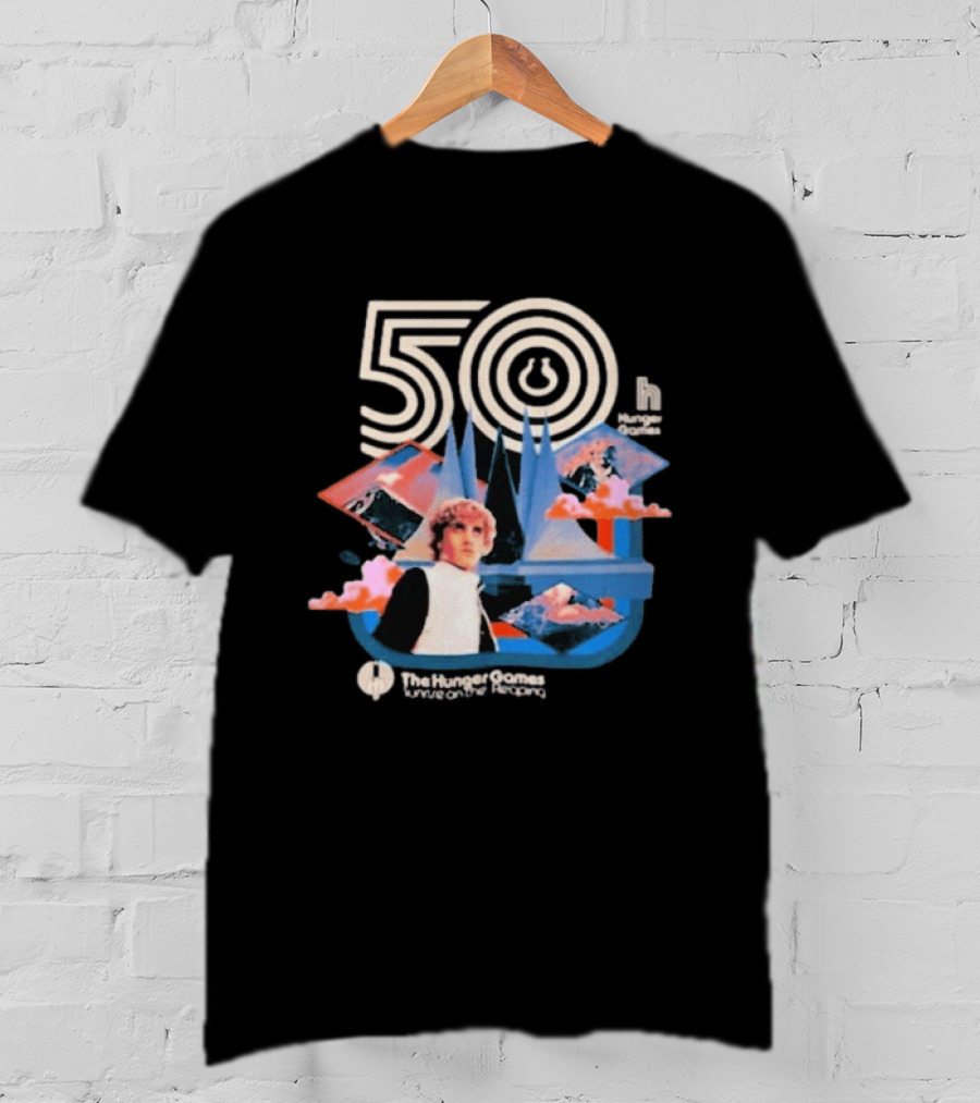 The Hunger Games Sunrise On The Reaping 50th Anniversary T-Shirt