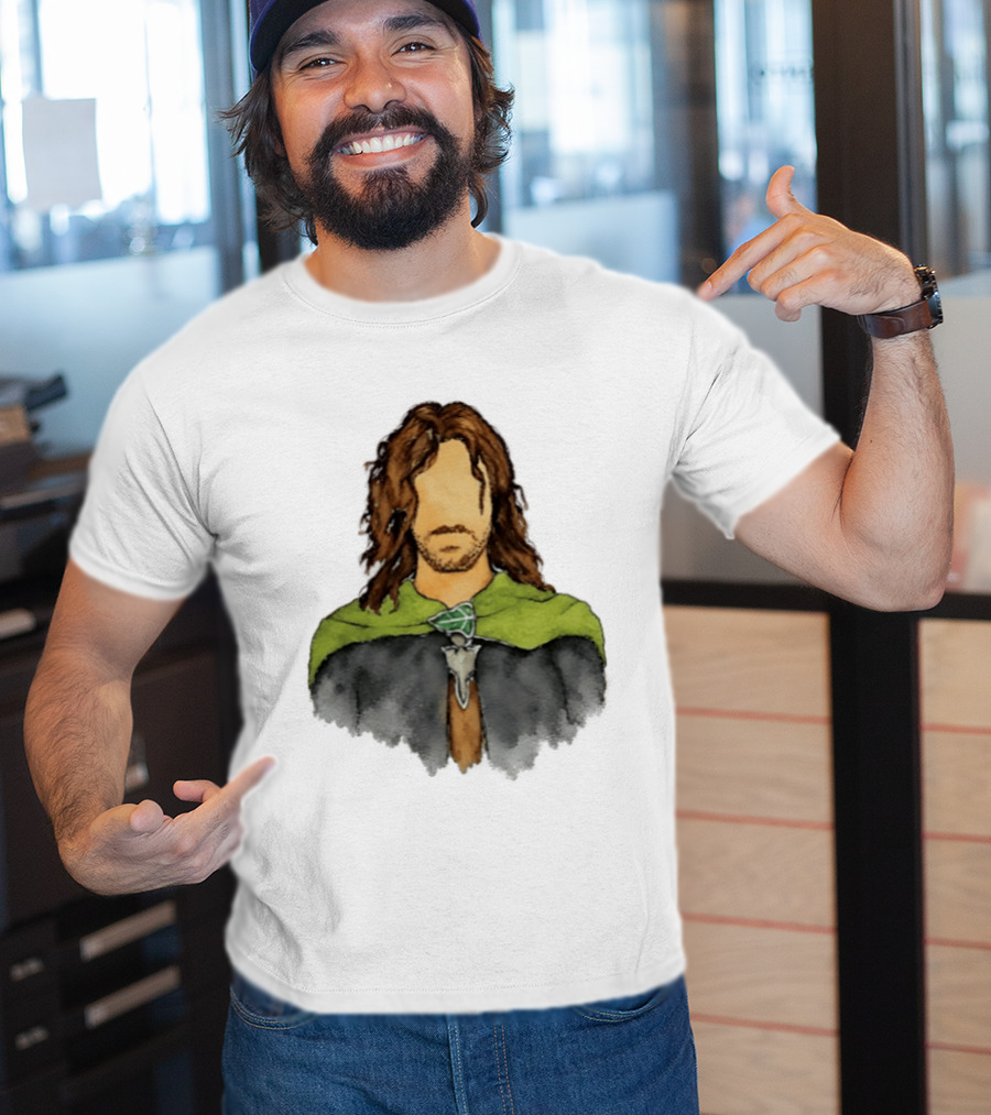 Deeds Will Not Be Less Valiant Because They Are Unpraised Ranger Cloak T-Shirt