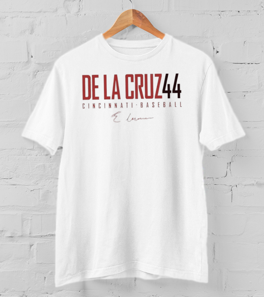 De La Cruz 44 Cincinnati Baseball Elly T-Shirt