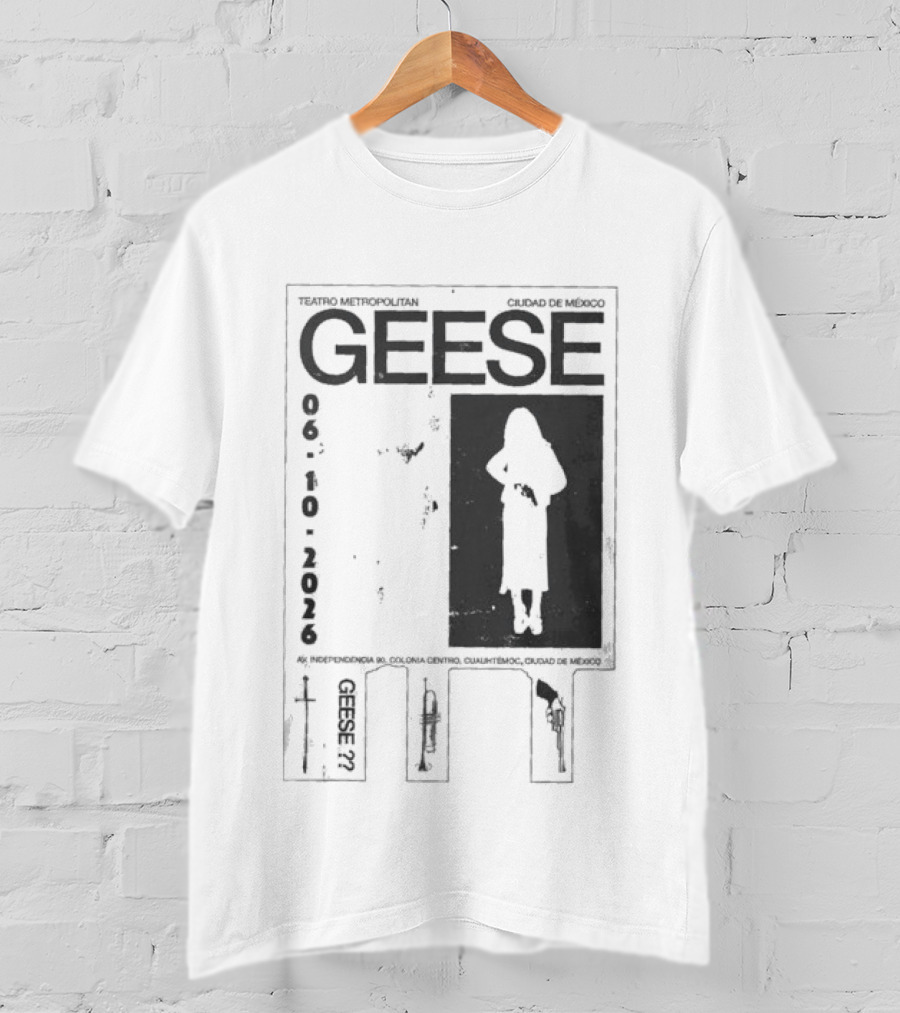 Teatro Metropolitan Mexico Geese Oct 6 2026 T-Shirt