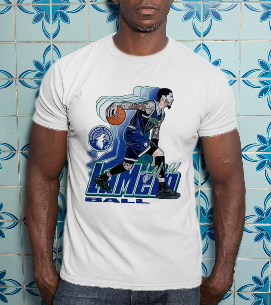Minnesota Timberwolves LaMelo Ball 2026 Basketball T-Shirt