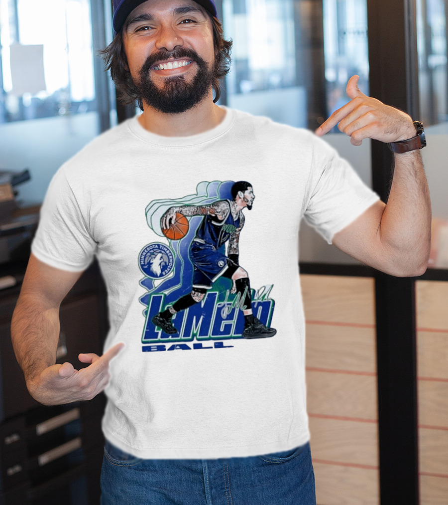Minnesota Timberwolves LaMelo Ball 2026 Basketball T-Shirt