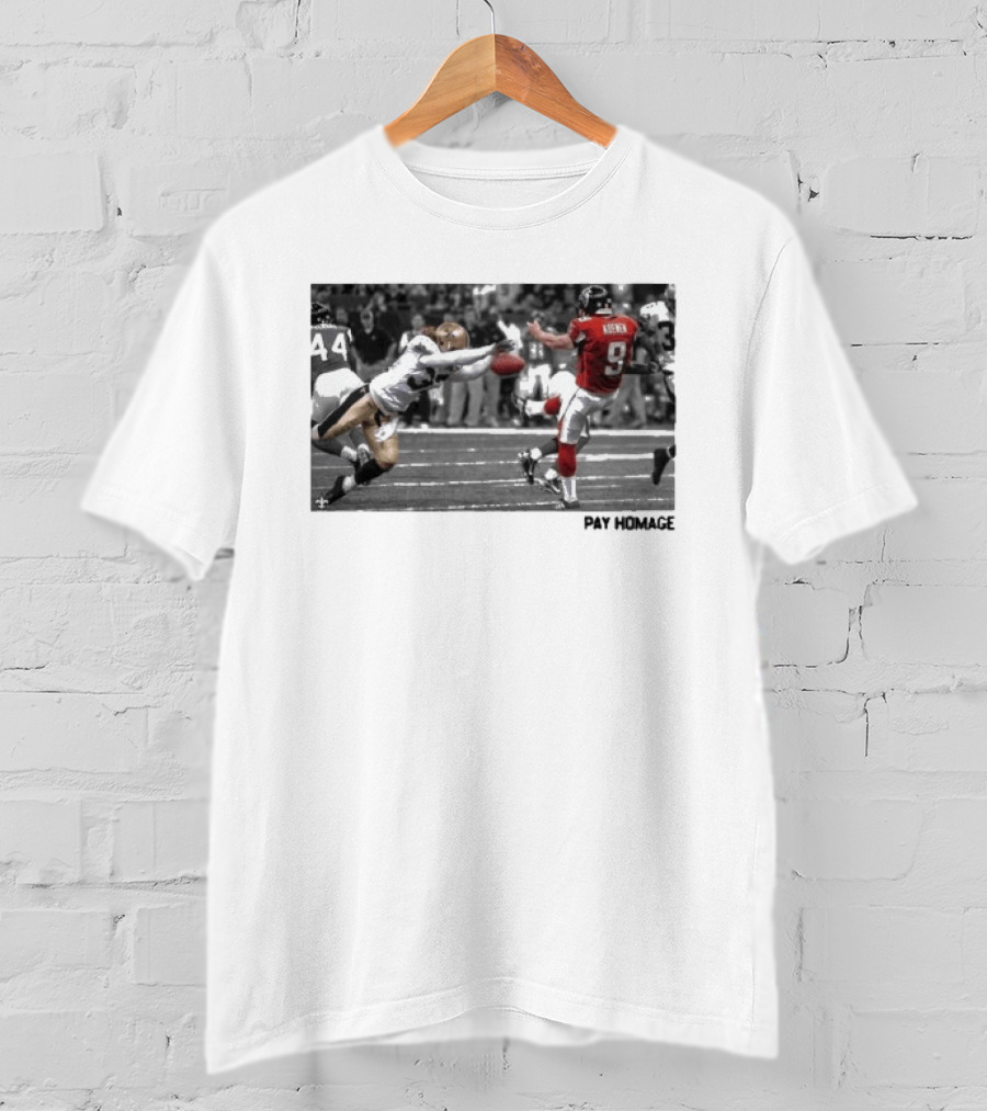 New Orleans Saints Steve Gleason Blocked Punt Pay Homage T-Shirt